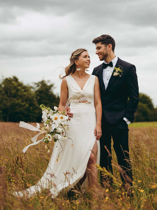 Our Relaxed Wildflower Wedding Day