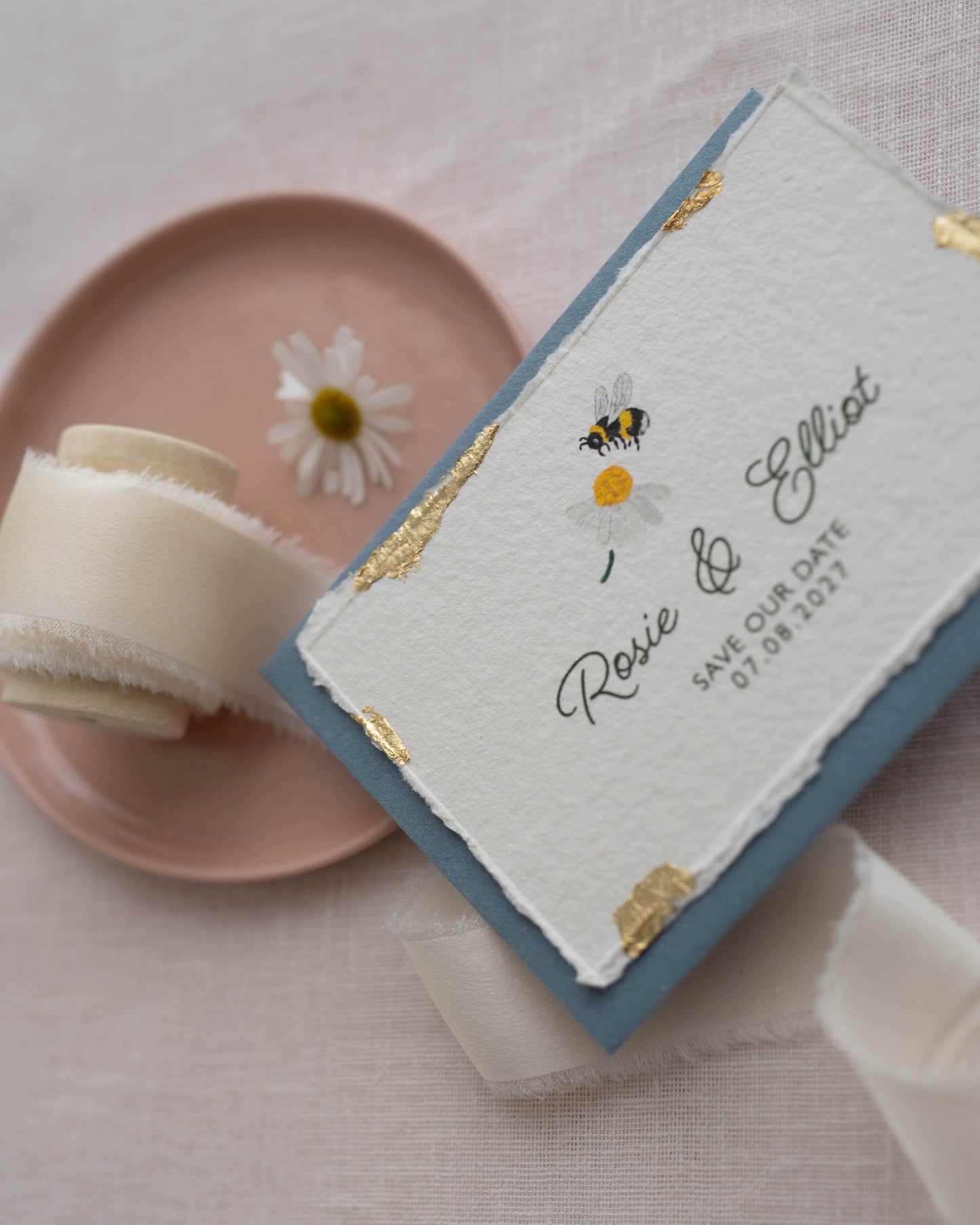 Wild Flower Wedding Save The Date