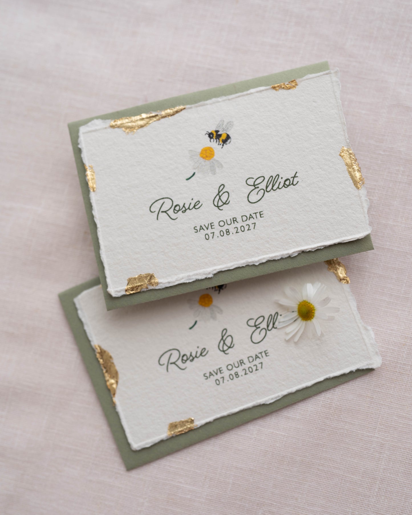 Wild Flower Wedding Save The Date