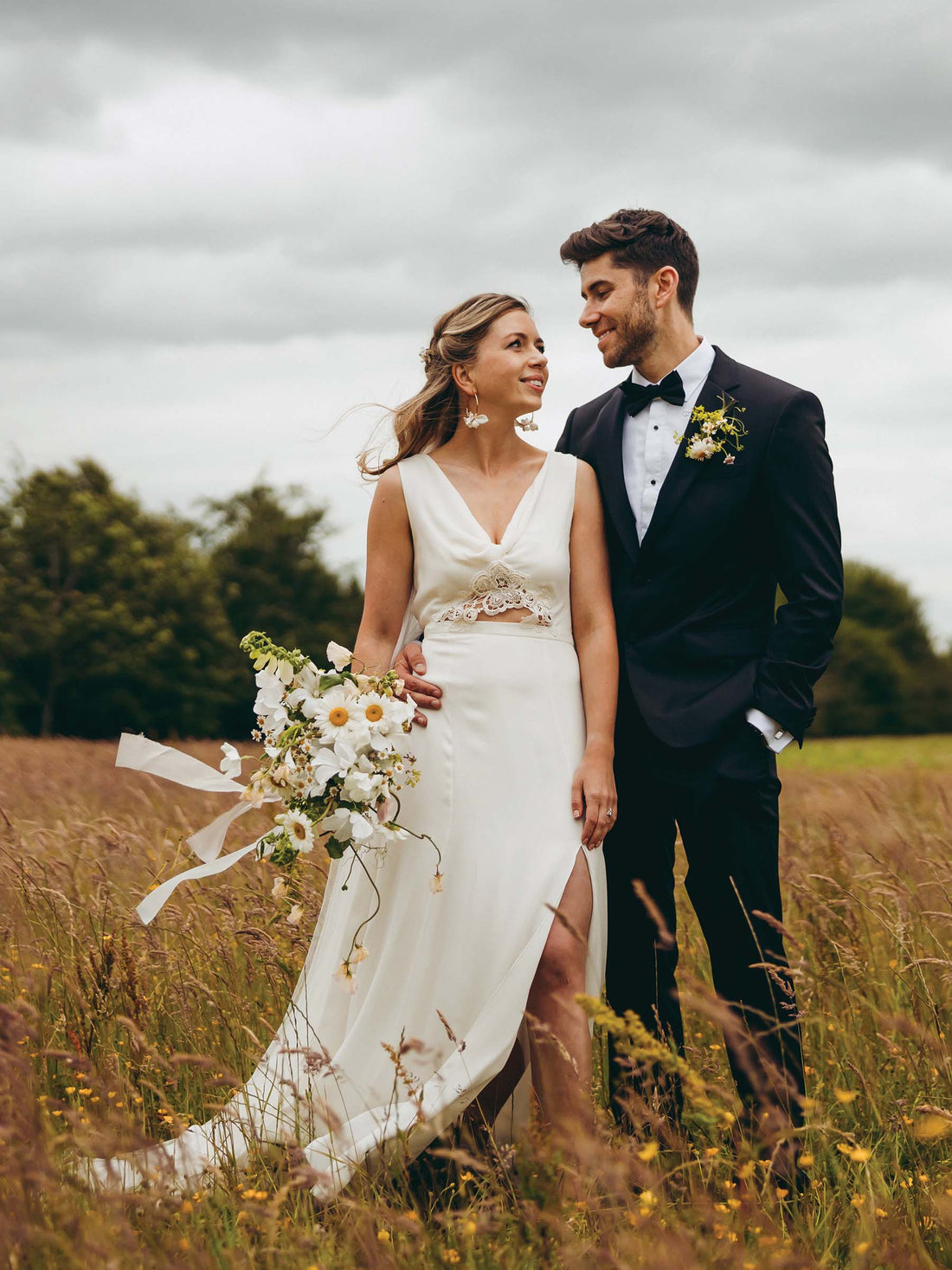 Our Relaxed Wildflower Wedding Day