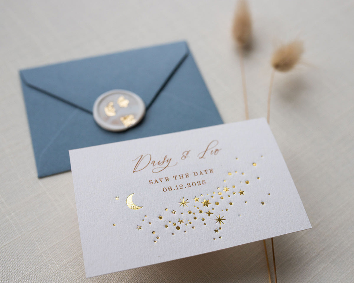 Celestial Wedding Save The Date