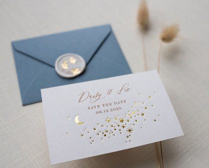 Celestial Wedding Save The Date
