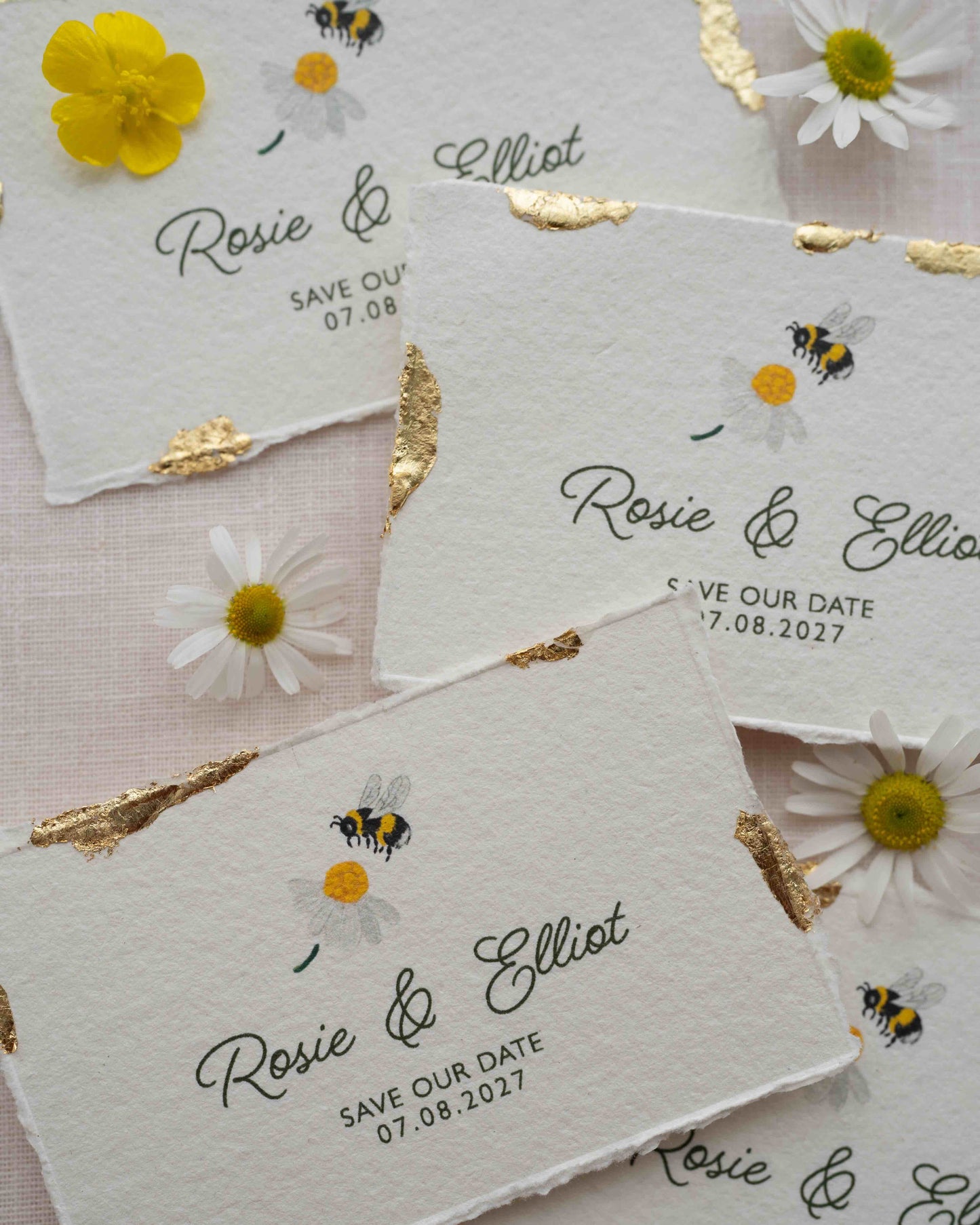 Wild Flower Wedding Save The Date